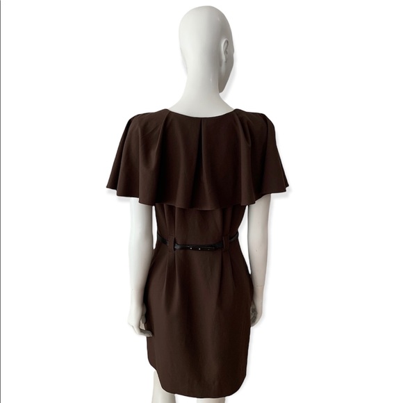 Black Halo Ruffle Sheath Dress - Picture 2 of 16